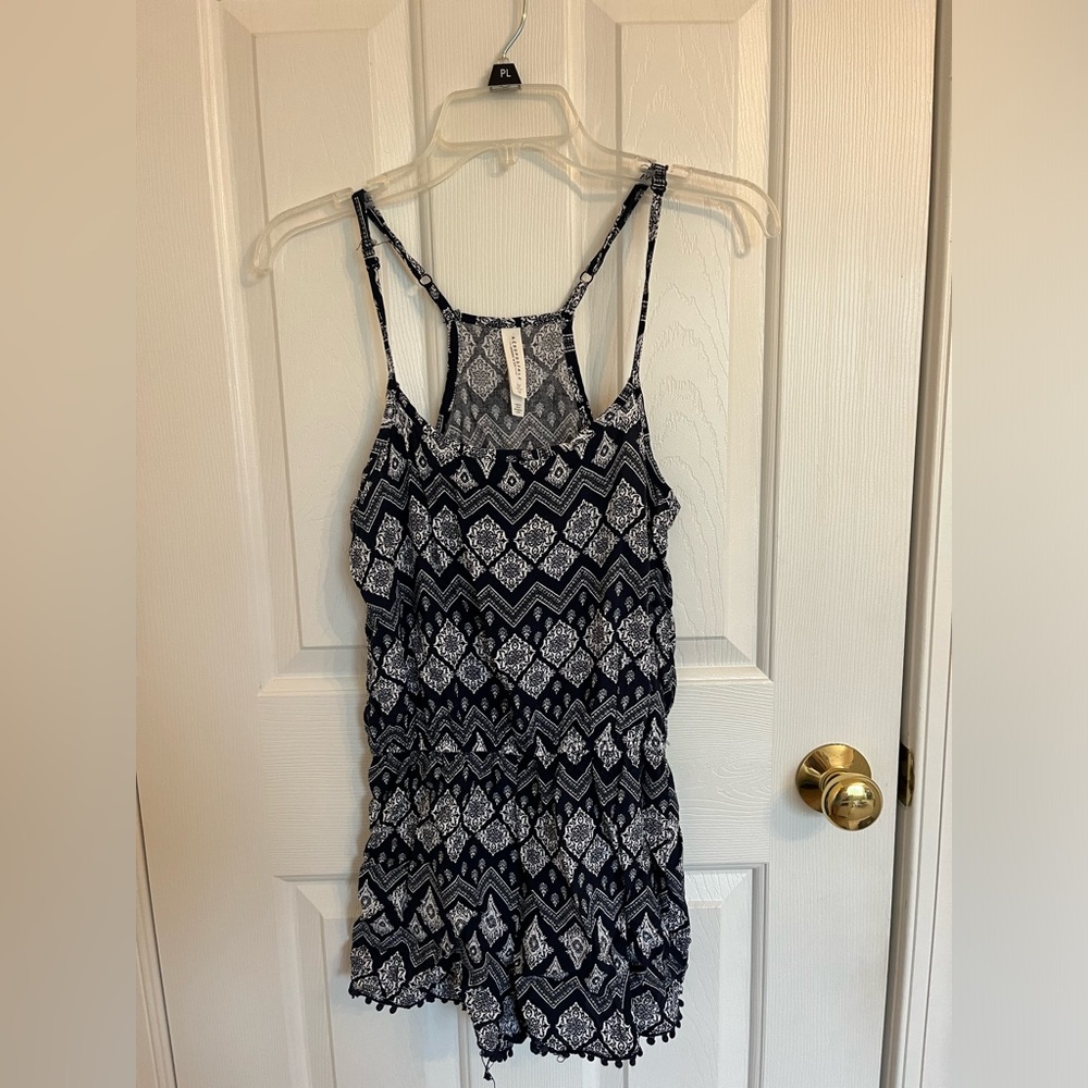 Patterned Romper